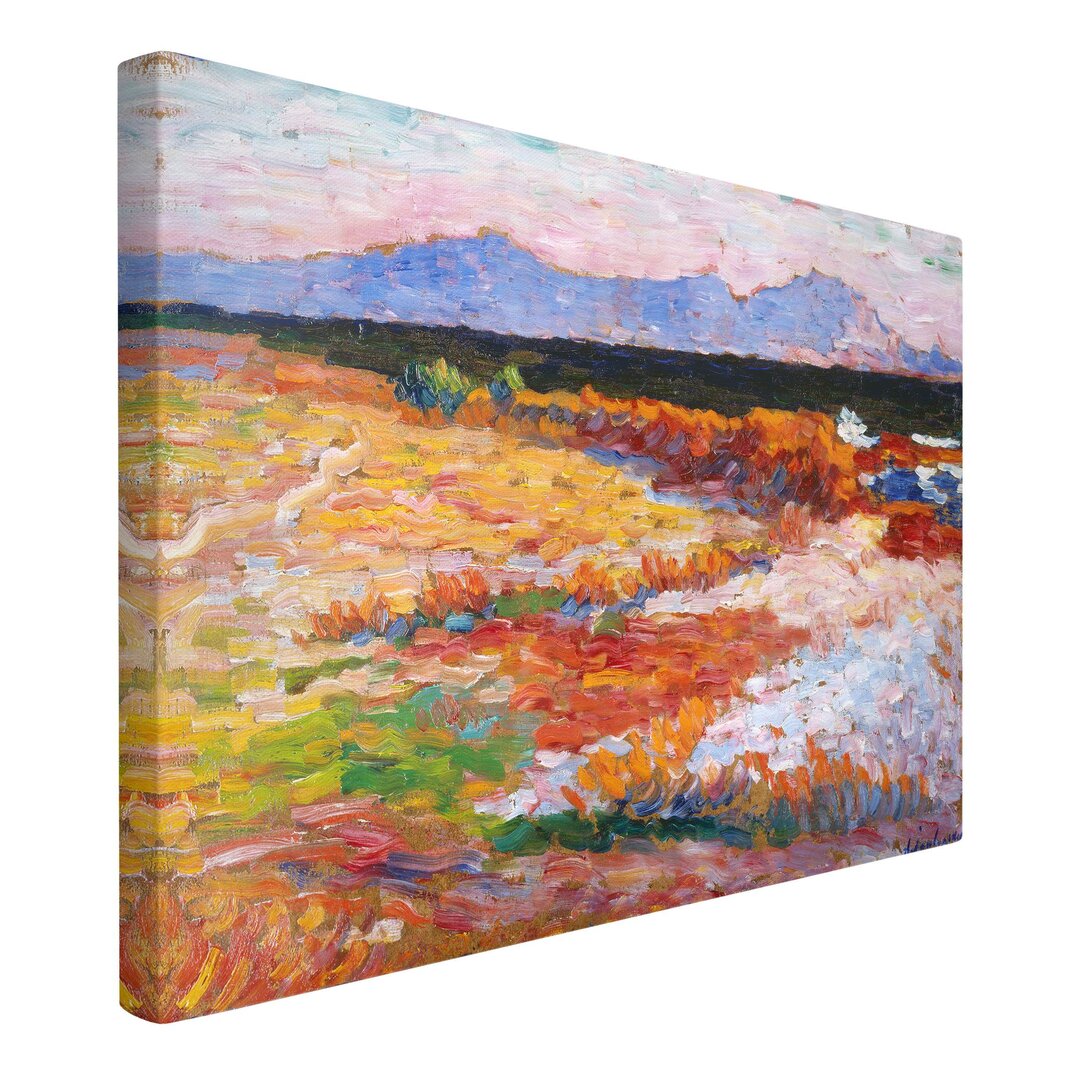 Leinwandbild Mittelmeer Bei Marseille von Alexej von Jawlensky