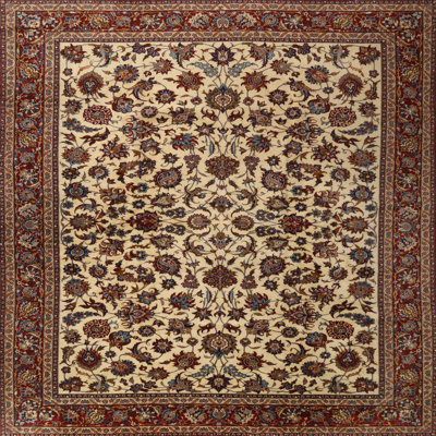 Tapis brun / beige Jordan-Lee