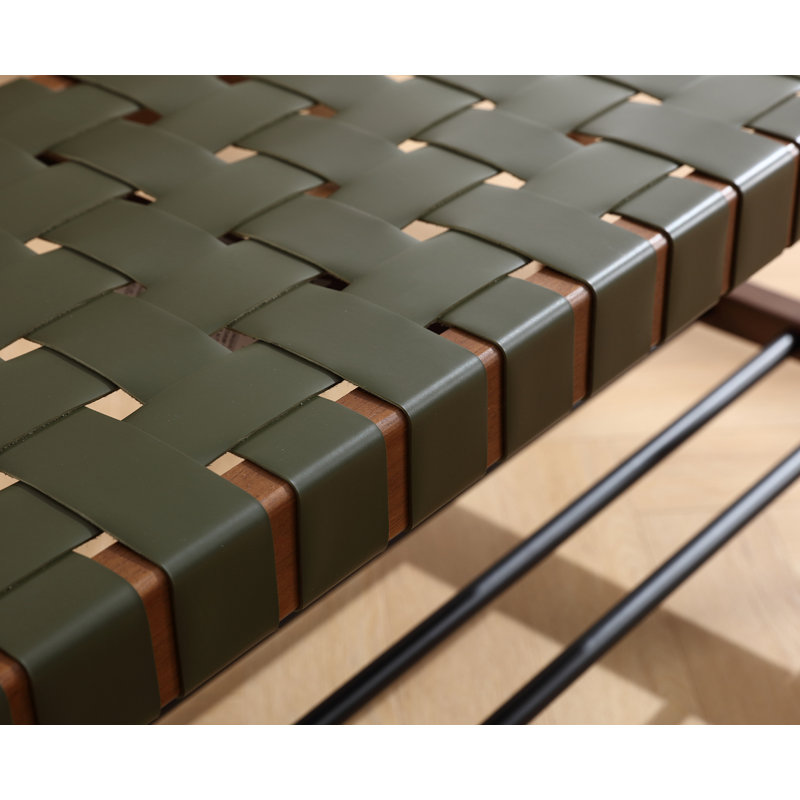 Banc de rangement Aneek, Vert