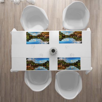Polyester Animals/Nature Rectangle Placemat