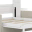 Grand lit escamotable Belote Alvan avec canapé et tablettes de rangement-674892130