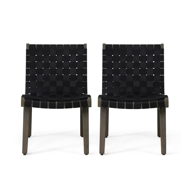 Charlotte Lounge Chair, Dark Brown, Black