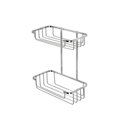 Drill / Screw Stainless Steel Shower Caddy