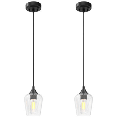 Pendant Light Fixture with Adjustable Height
