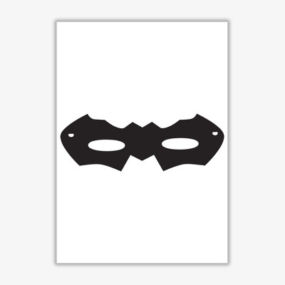 Superhero Mask - Painting