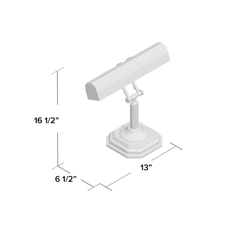 Chert Metal Piano Lamp