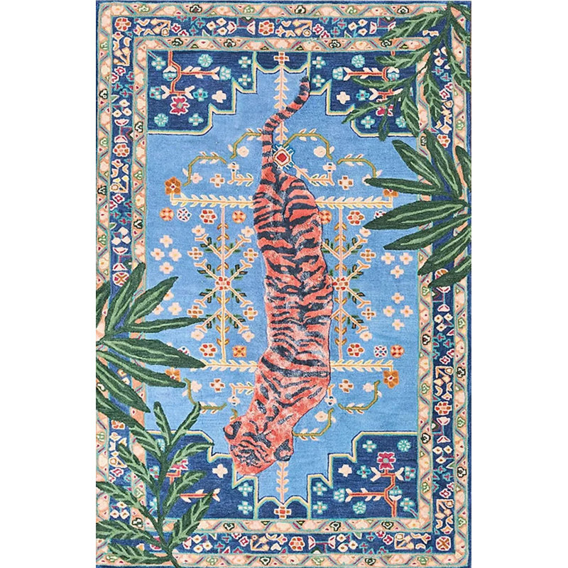 Rositha Performance Washable Animal Print Indoor / Outdoor Rug, Rectangle 2'7" x 4'11"