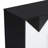 Unique Four-Door Cabinet With Two-Tone Triangular Pattern Doors, Entryway Cabinet-108813487
