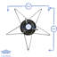 Steel Artificial Tree Stand For Max. Tree Height Under 6 Ft.-440978227-440978224