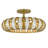 Knight 5-Light Soft Gold Semi-Flush Mount