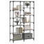 Alasiah 170cm H x 100cm W Iron Standard Bookcase-786323280