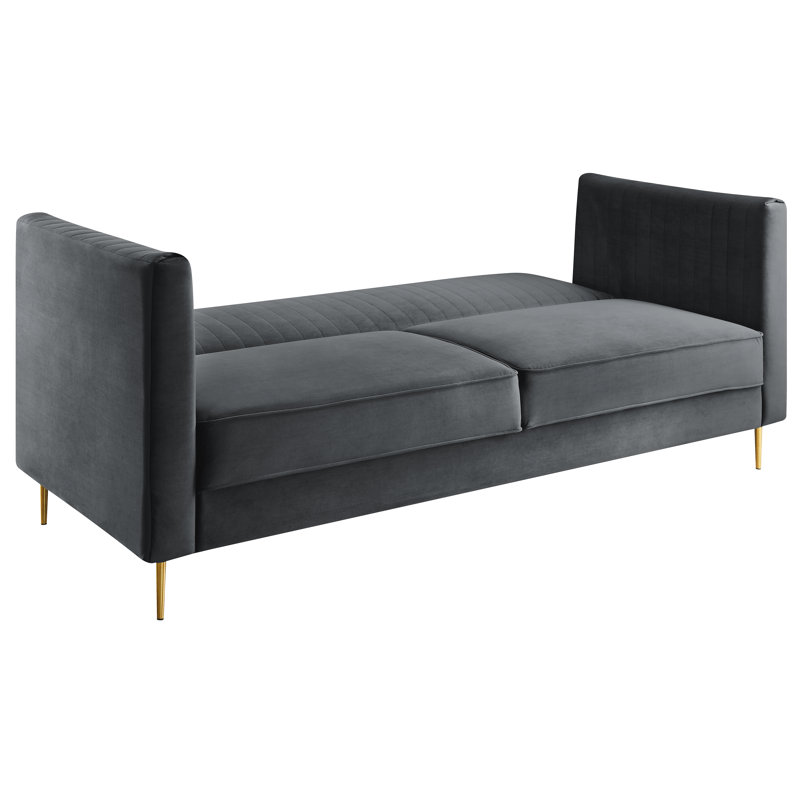 Augie 3 Seater Sofa Bed, Gray