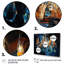 «Chandelier Dynamic Reflections», reproduction sur toile-808773453-809025518