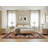 Machine Washable Turkish Brown Area Rug-2109382127