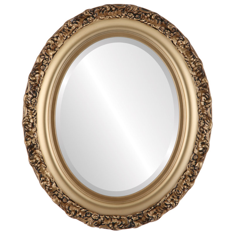 Miroir d'appoint Winegar, Or du désert, 21 po x 17 po