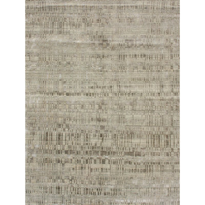 Hand Knotted Area Rug in Cashew