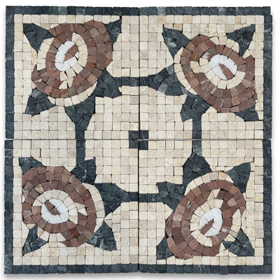 Carrelage mural en mosaïque 5 po x 5 po
