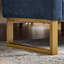 Très grand banc avec repose-pieds en métal-484125122