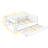 Upholstered Platform Bed With Trundle, Integrated Desk And Storage Shelve-1390732926