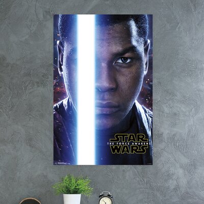 Star Wars: the Force Awakens - Finn Portrait Paper Print -  Trends International, POD14583