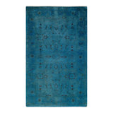 Fine Vibrance One-of-a-Kind 4' 1" X 6' 8" Hand Knotted Area Rug