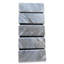 Bardiglio 5" x 12" Marble Grid Mosaic Wall & Floor Tile-79872543
