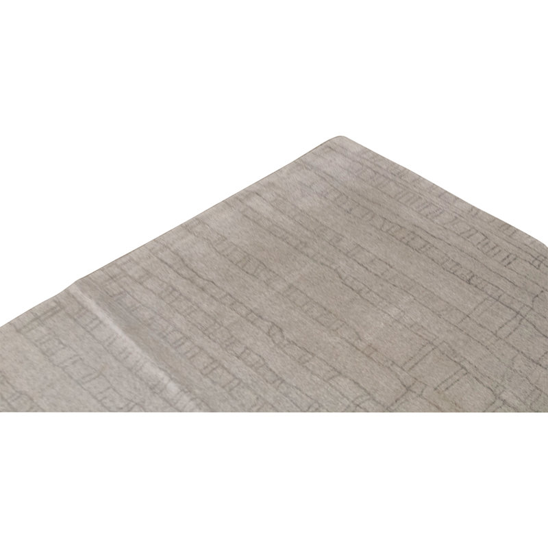 Hand Knotted Area Rug in Taupe