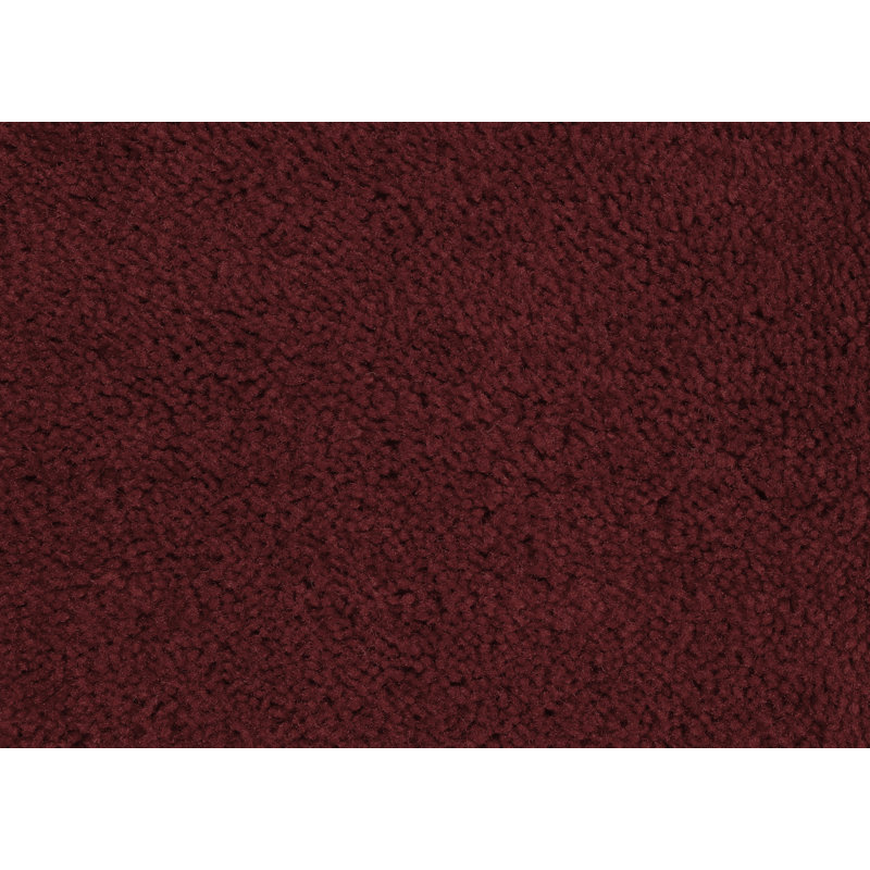 Mccluney Ultra Soft Traditional Nylon 5 Piece Bath Rug Set with Non-Slip Backing, Red
