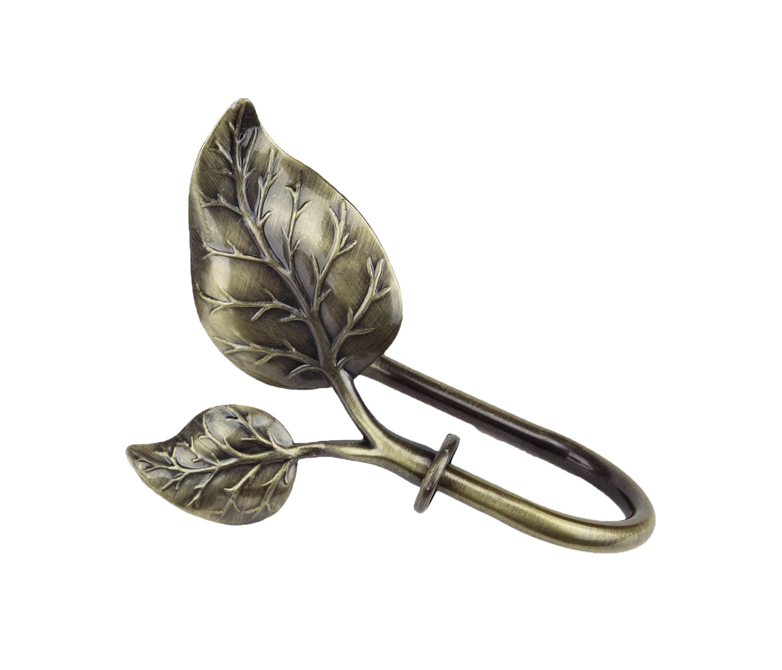 Sycamore Curtain Holdback, Antique Brass