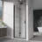 Pivot Frameless Shower Door with Bi-Fold Design 32" x 72"-123357110