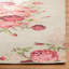 Tapis intérieur / extérieur en polyester tissé à la machine Mehvish - rouge / beige / vert-1206753386