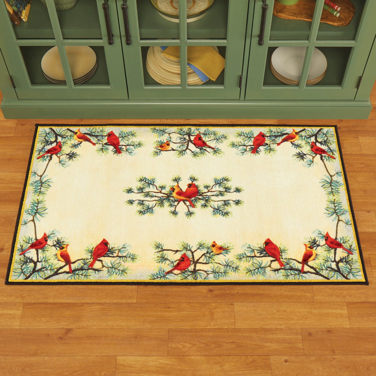Jawan Cardinals On Branches Rug