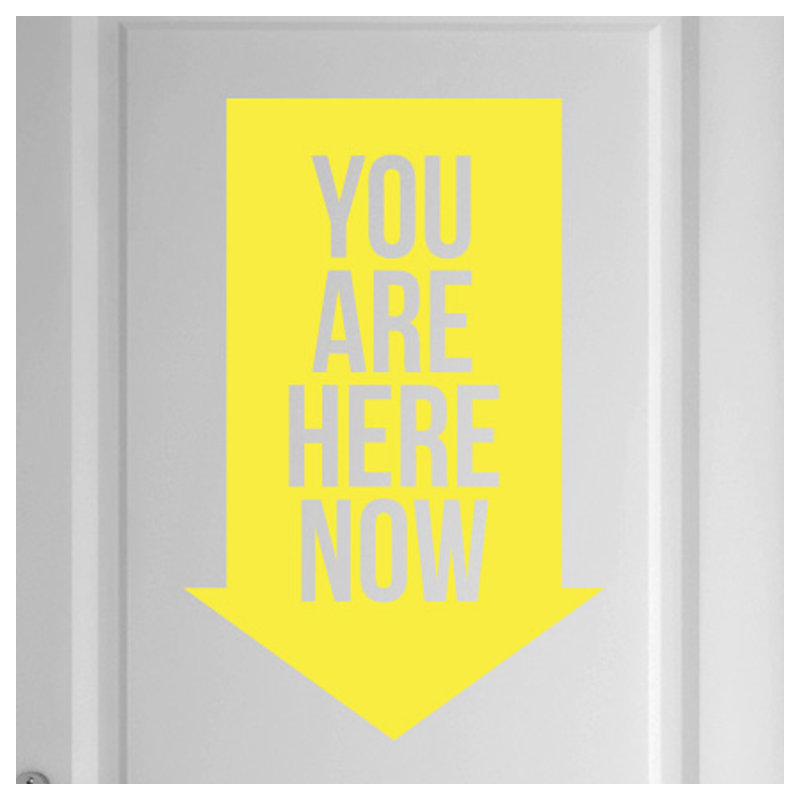 Wall Decal, Bright Yellow