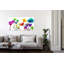Floral Calm Pop - Wrapped Canvas Print-933597479