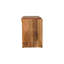 Banc de rangement à chaussures en bois massif avec deux tiroirs Buffalo Hide-1039628775