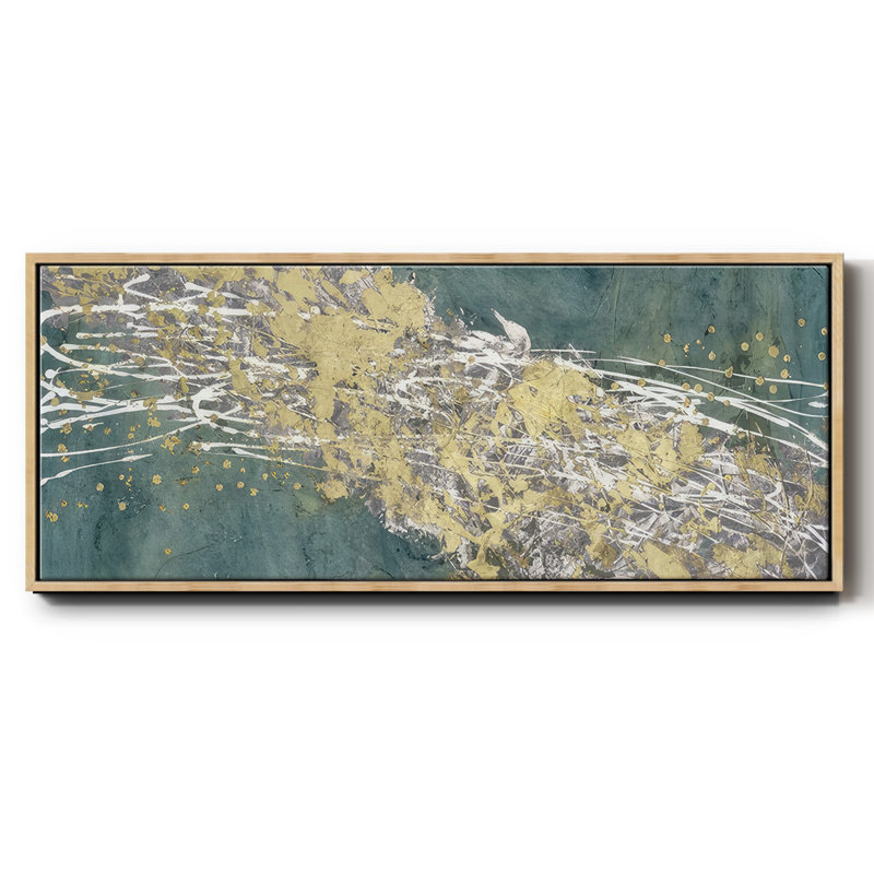 Mistral VI en mer - Toile encadrée, H 12 po x l 30 po