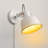 Modern Plug in Reading Wall Sconce with Adjustable Rotating Head, Minimalist Nordic Bedside Wall Lamp with Switch for Bedroom and Apartment
