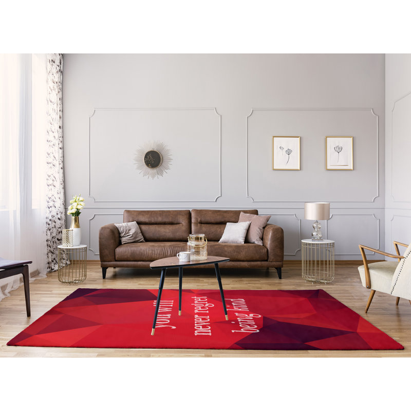 Tapis en poly-citation en faux gemme, Rectangle 9 pi x 12 pi