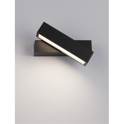 Anthracite Integrated LED Outdoor Flush Mount