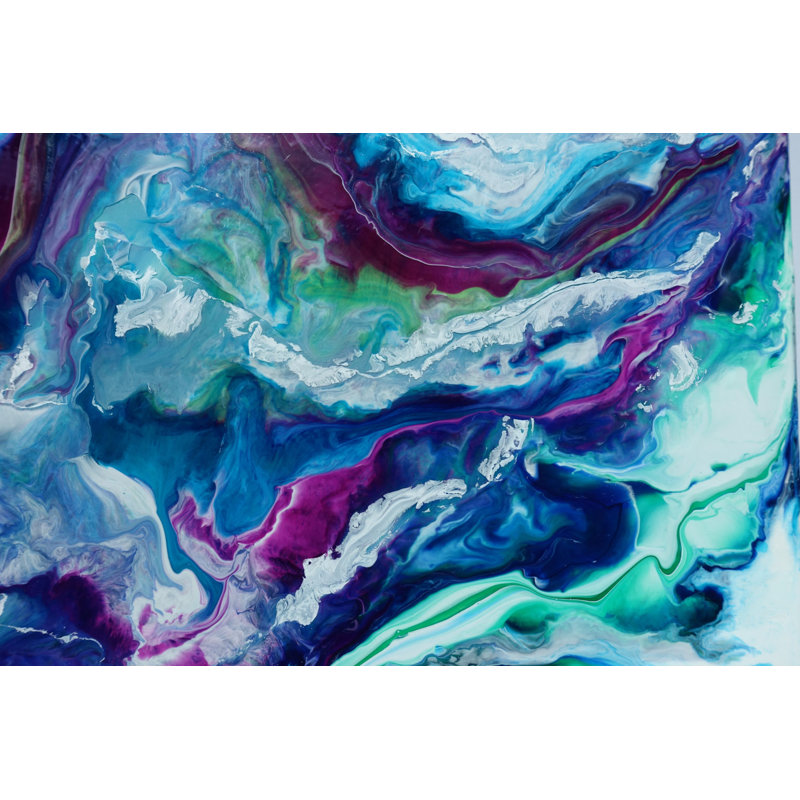 Jeweled Waves Painting by Cynthia White
