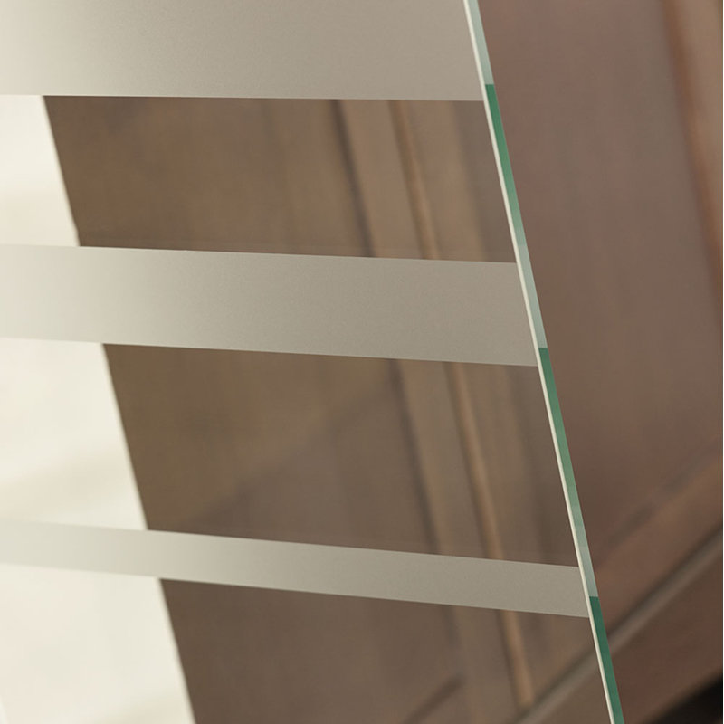  Porte de grange en verre 80 po avec quincaillerie d'installation New Vision, L 30 po x H 80 po