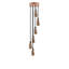 Juniperberry 6 - Light Rose Gold Cluster Pendant-1101520397