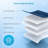 Japanese Futon Mattress,Floor Mattress Thicken Sleeping Mattress Foldable & Portable Roll Up Camping Mattress,Navy-830773108
