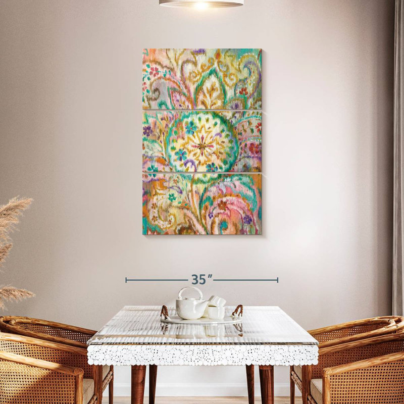 Kerner Boho Paisley I, 45" H x 28" W
