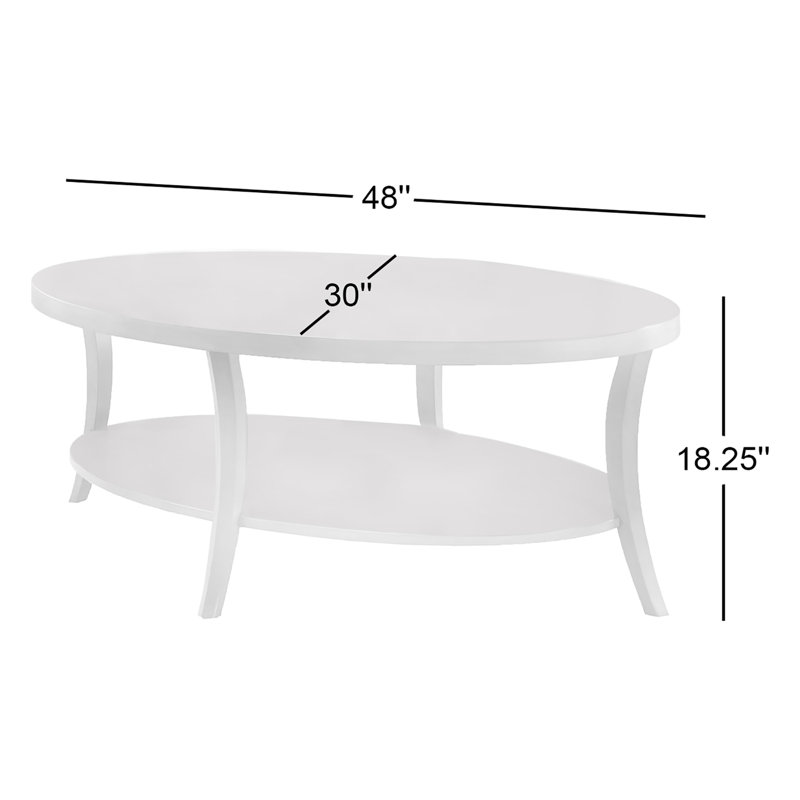 Hansmeier Solid Wood Top Coffee Table, Grey