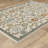 Eldyn Floral Oriental Ivory/ Multi Area Rug-1650810143