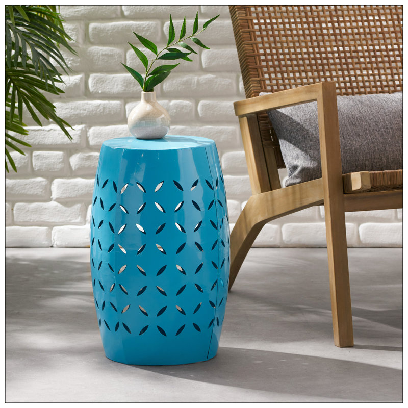 TABLE LATÉRALE LILAC 12 po, Bleu