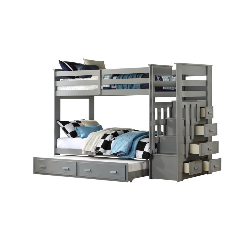Aytes Twin Bed with Trundle