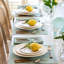 Coastal Cottage Linen Solid Rectangle Placemat