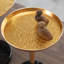 Table d'appoint réglable, petite table à thé Martini, table de bout décorative en pi